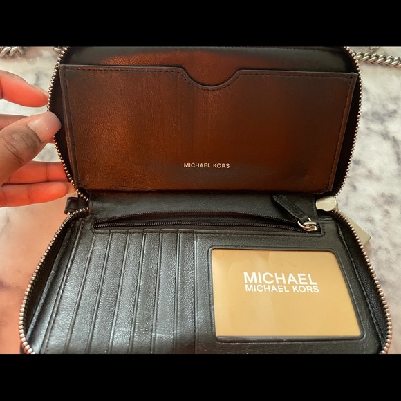 Michael Kors Black Quilted Wristlet - Picture 2 of 5